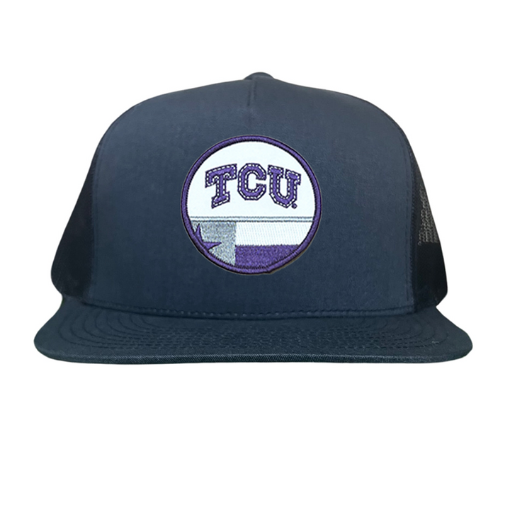 TCU Logo w/h State Flag / Hats / TCU034 /  247 / MM