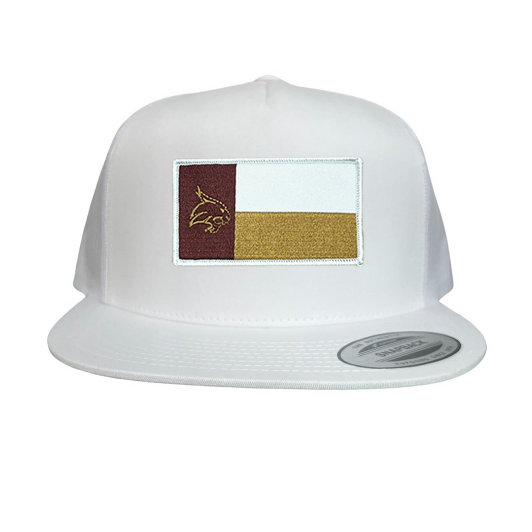 Texas State Bobcats State Flag / Hats / 259 / TXST076 / MM