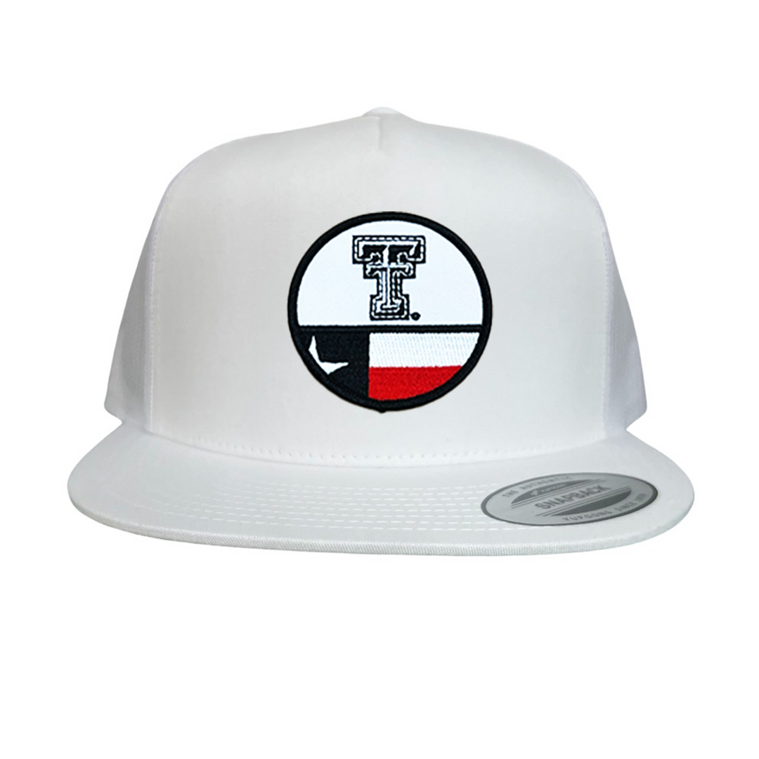 Texas Tech Logo Circle Flag / Hats /  257 / TXTECH045 / MM