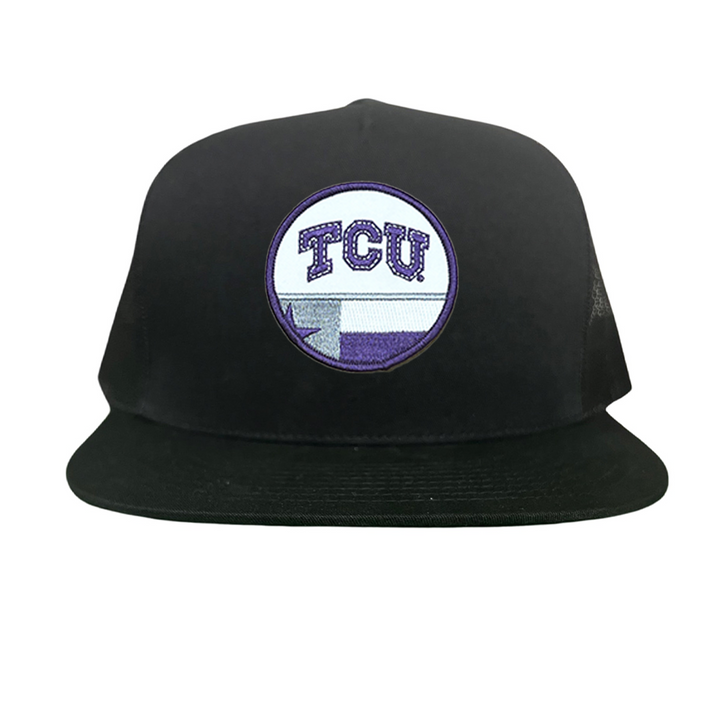 TCU Logo w/h State Flag / Hats / TCU034 /  247 / MM