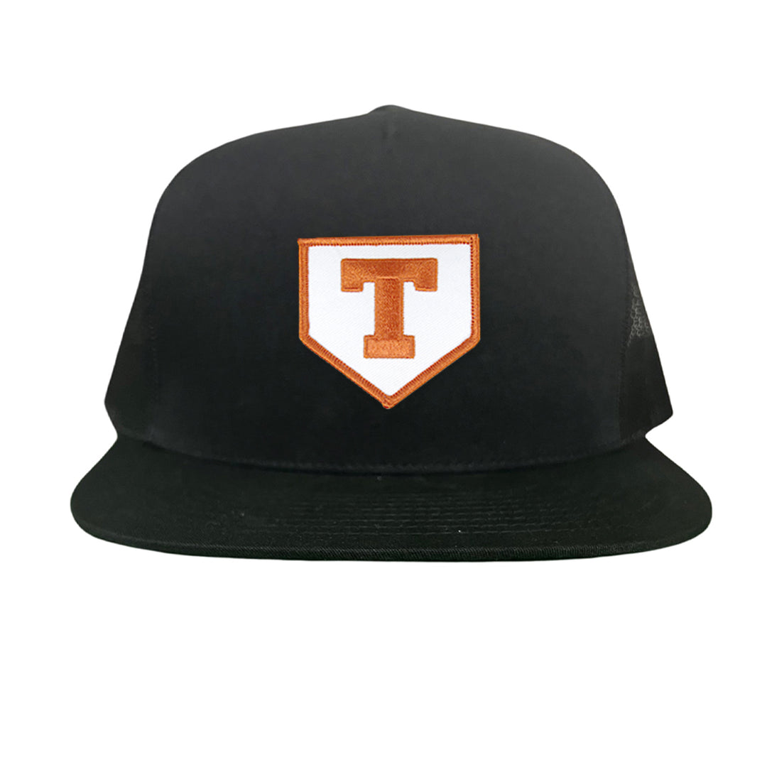 Texas Baseball Block T Home Plate / Hats / 011 / CT