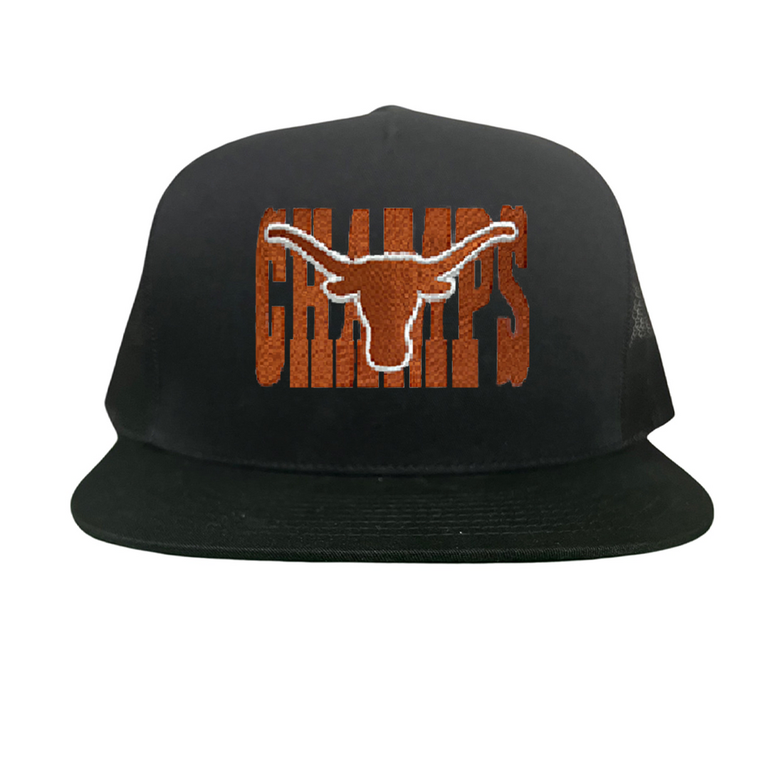 Texas Longhorns CHAMPS Embroidered / Hats / UT9054 / SB