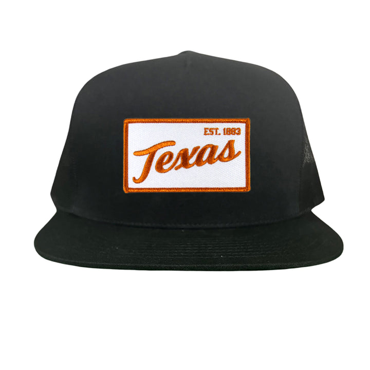 Texas Longhorns Texas EST 1883 Script / Curved Bill Mesh Snapback / 169 / UT