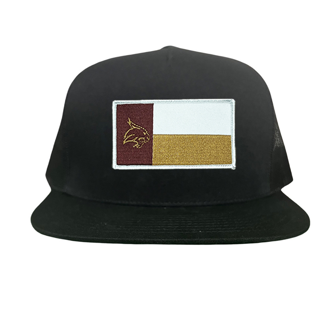 Texas State Bobcats State Flag / Hats / 259 / TXST076 / MM