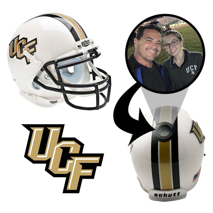 UCF Knights College Football Collectible Mini Helmet - Picture Inside - FANZ Collectibles