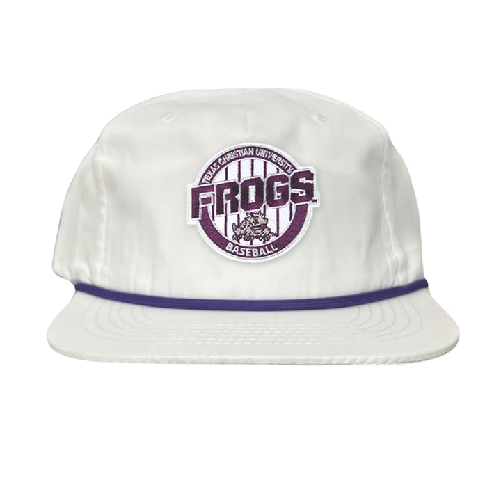 TCU / Frogs Pinstripe Circle / Hats / 216 / TCU017 / MG