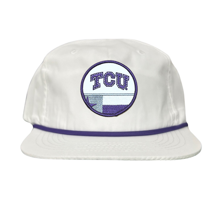 TCU Logo w/h State Flag / Hats / TCU034 /  247 / MM