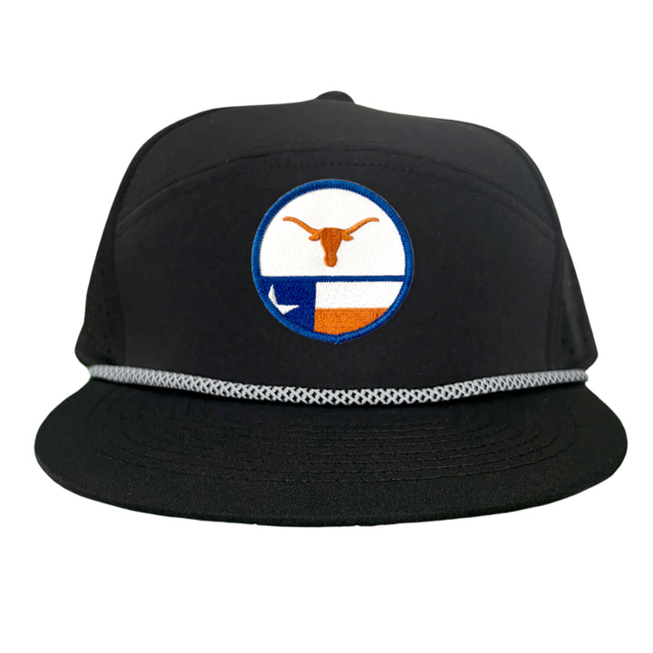 Texas Longhorns Circle Steer Head State Flag / 241 / Hats / MM