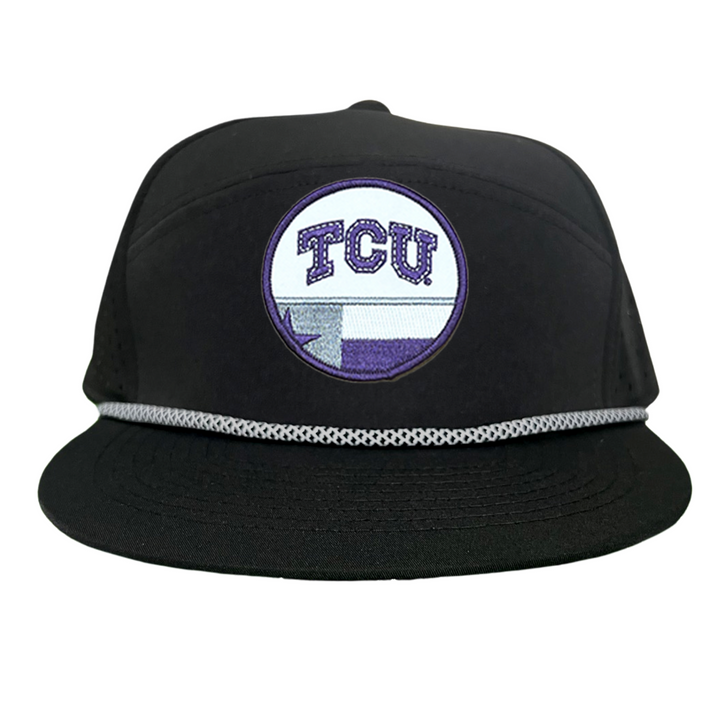 TCU Logo w/h State Flag / Hats / TCU034 /  247 / MM