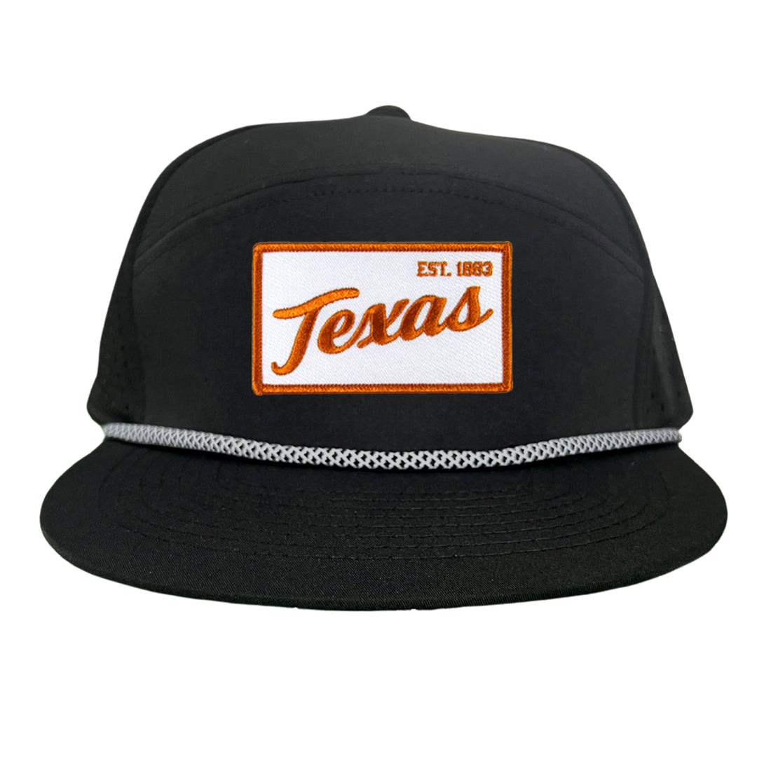 Texas Longhorns Texas EST 1883 Script / Curved Bill Mesh Snapback / 169 / UT