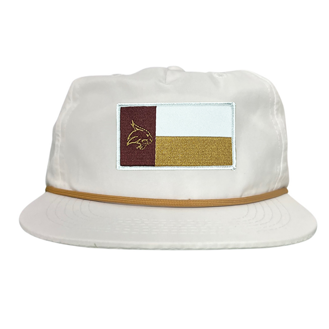 Texas State Bobcats State Flag / Hats / 259 / TXST076 / MM