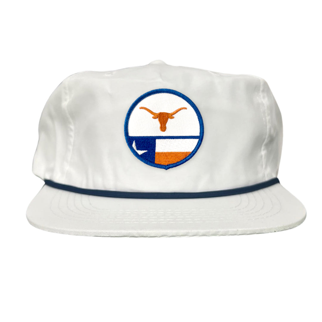 Texas Longhorns Circle Steer Head State Flag / 241 / Hats / MM