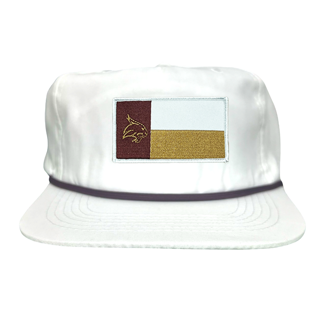 Texas State Bobcats State Flag / Hats / 259 / TXST076 / MM