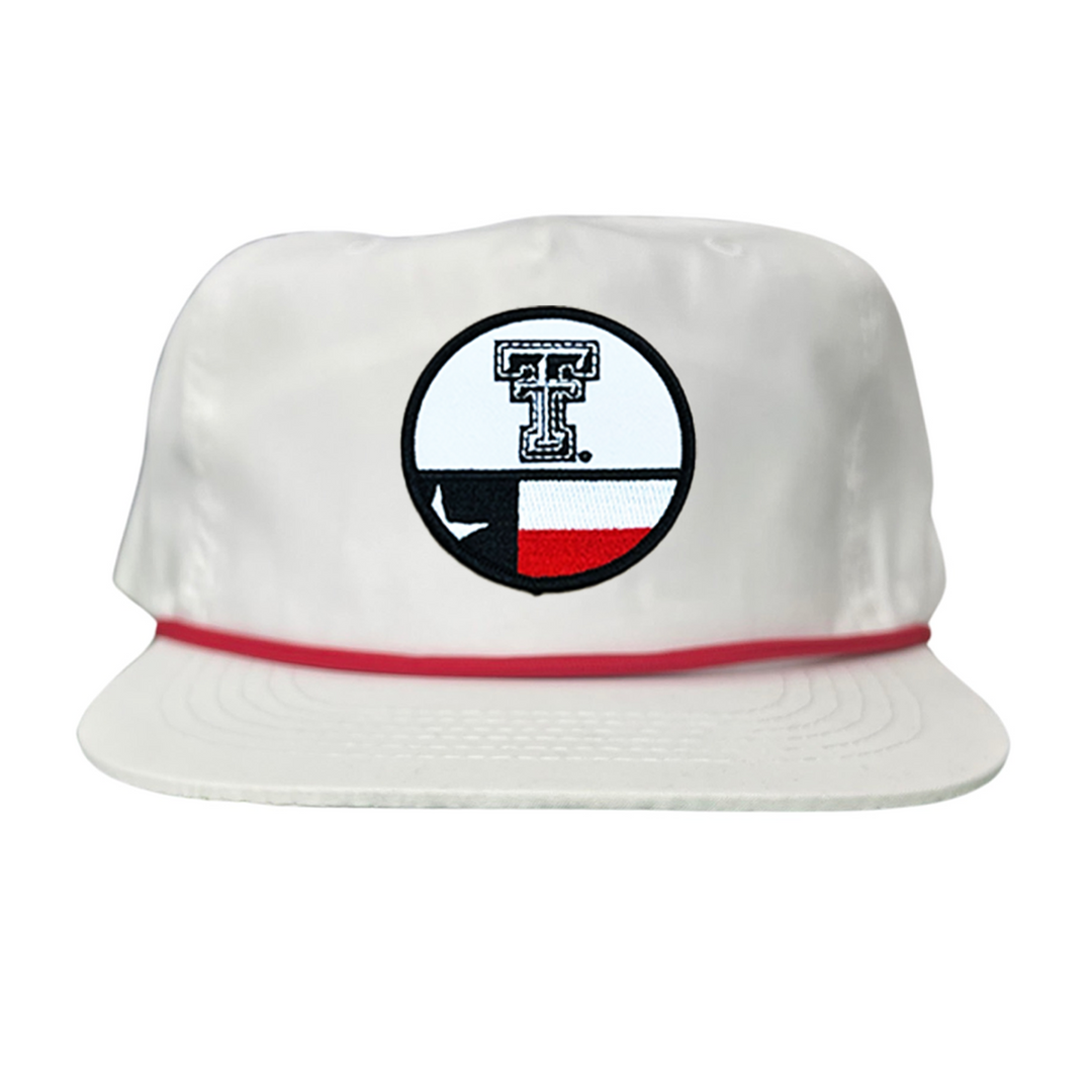 Texas Tech Logo Circle Flag / Hats /  257 / TXTECH045 / MM