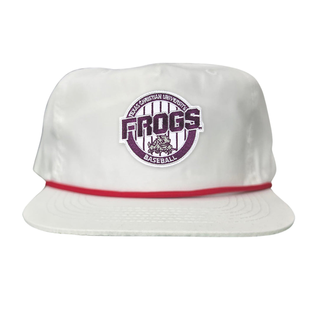 TCU / Frogs Pinstripe Circle / Hats / 216 / TCU017 / MG