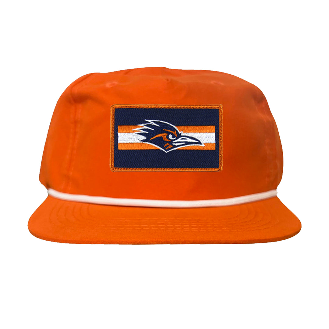 UTSA Rectangle Stripe Roadrunner / Hats / 153 / UTSA007