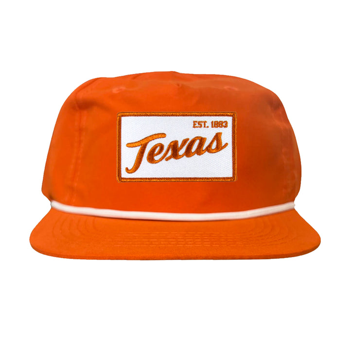 Texas Longhorns Texas EST 1883 Script / Curved Bill Mesh Snapback / 169 / UT