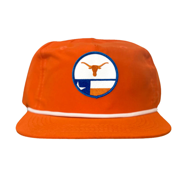 Texas Longhorns Circle Steer Head State Flag / 241 / Hats / MM