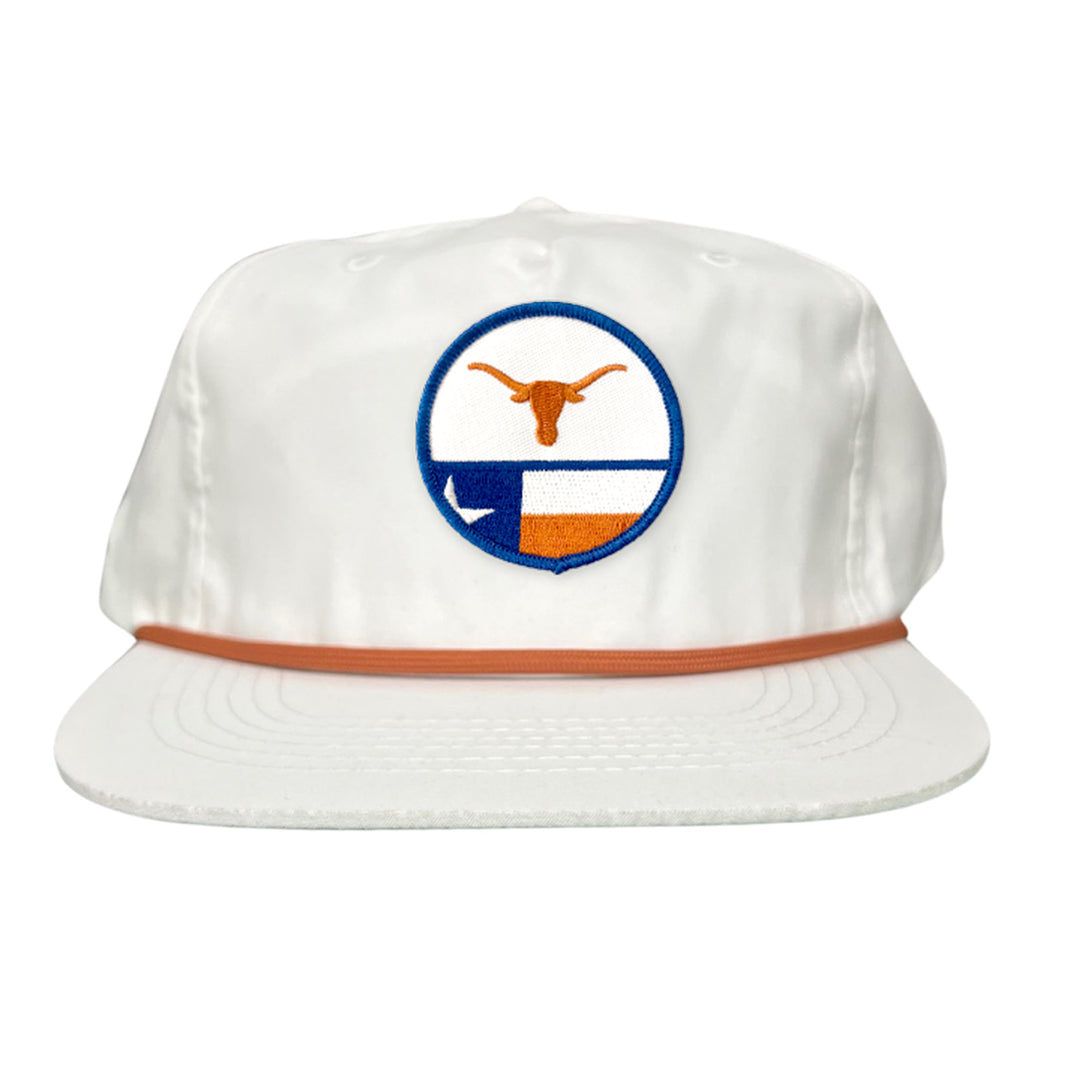 Texas Longhorns Circle Steer Head State Flag / 241 / Hats / MM