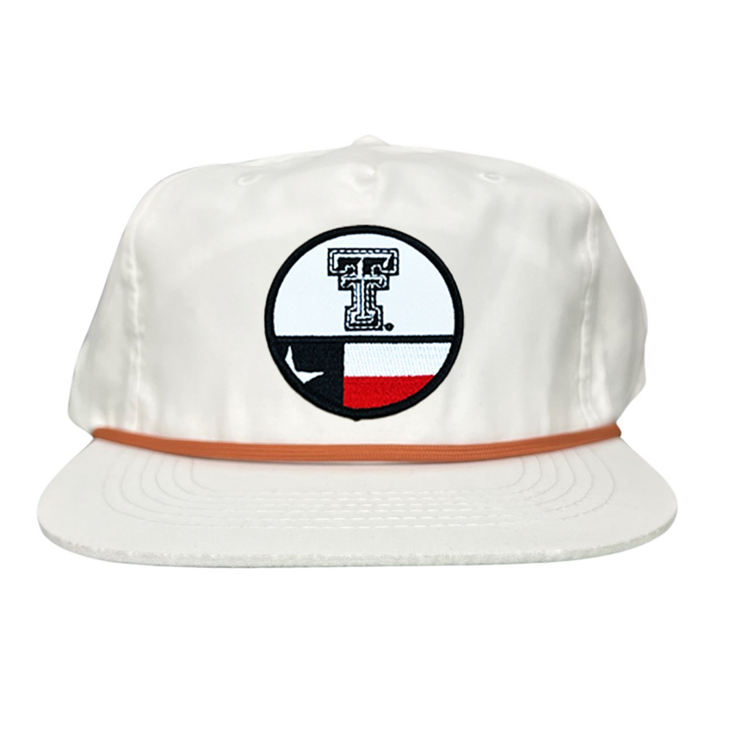 Texas Tech Logo Circle Flag / Hats /  257 / TXTECH045 / MM