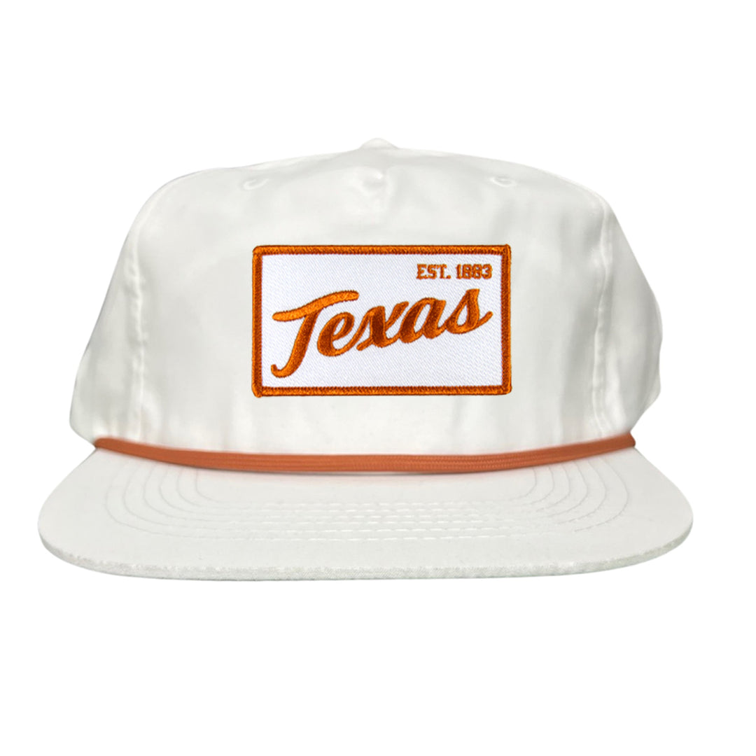 Texas Longhorns Texas EST 1883 Script / Curved Bill Mesh Snapback / 169 / UT