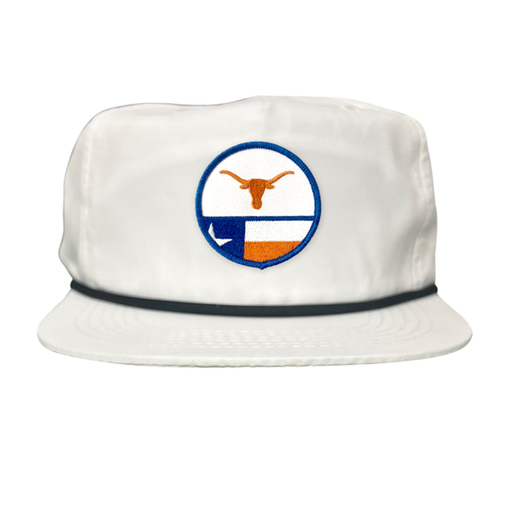 Texas Longhorns Circle Steer Head State Flag / 241 / Hats / MM