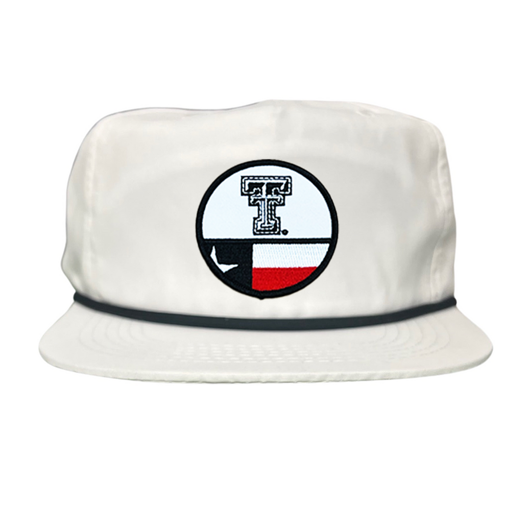 Texas Tech Logo Circle Flag / Hats /  257 / TXTECH045 / MM