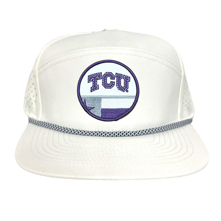 TCU Logo w/h State Flag / Hats / TCU034 /  247 / MM