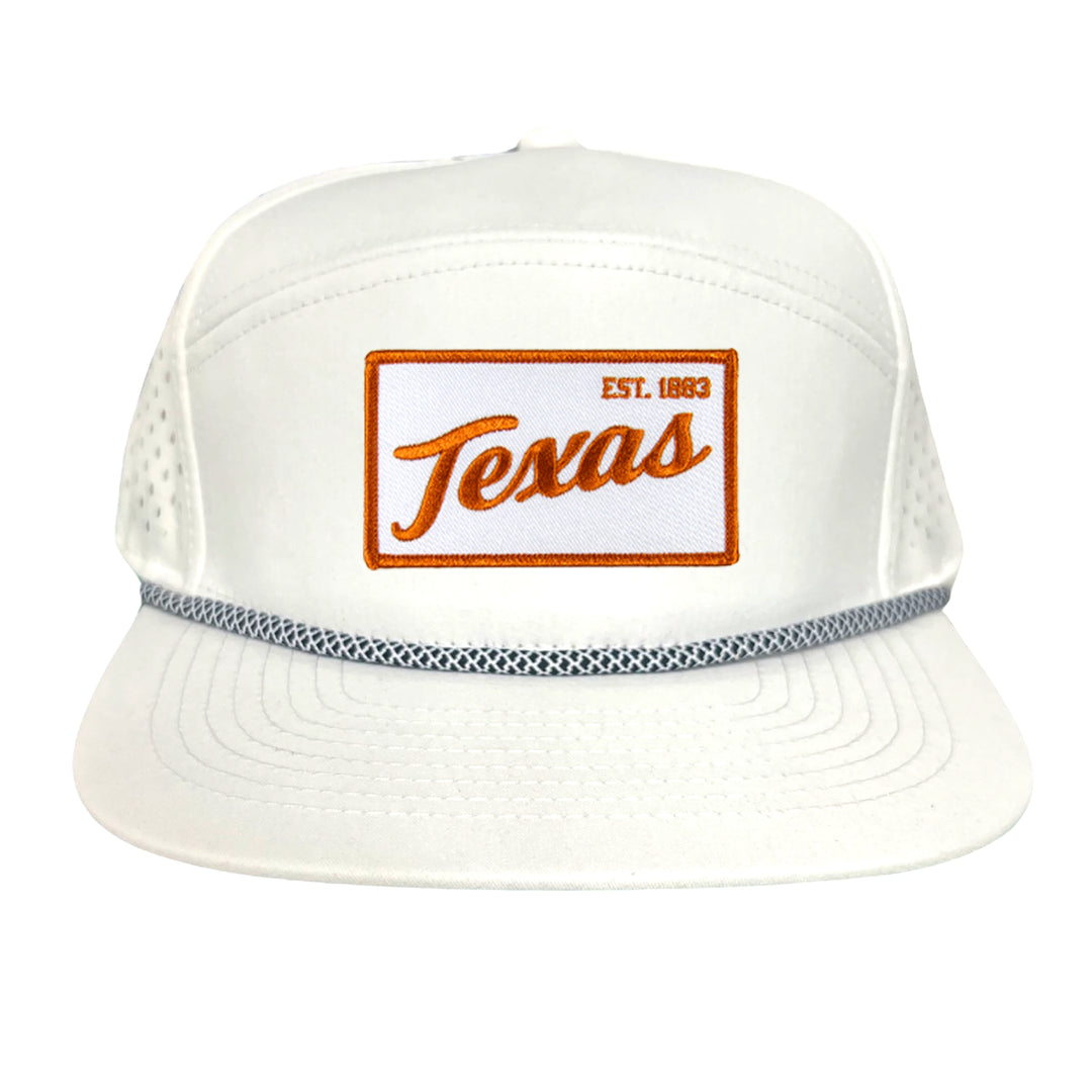 Texas Longhorns Texas EST 1883 Script / Curved Bill Mesh Snapback / 169 / UT