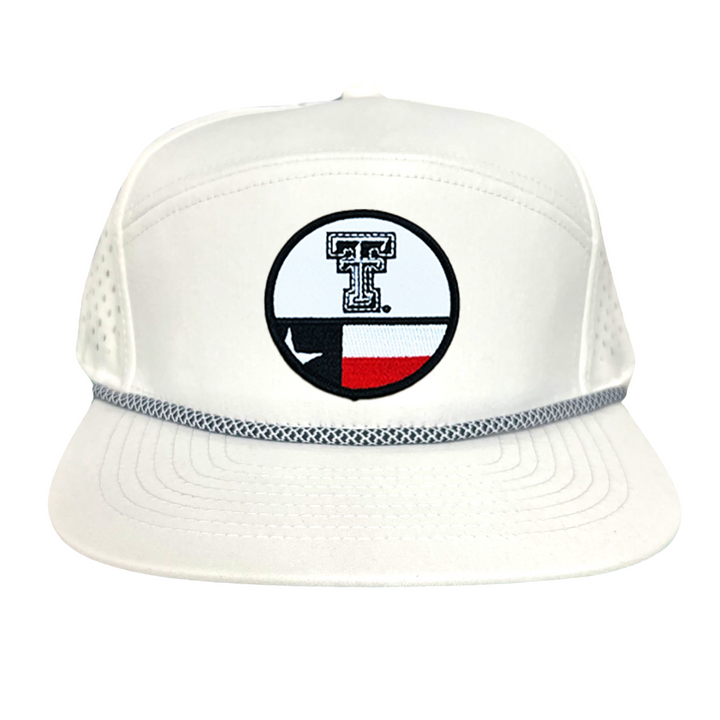 Texas Tech Logo Circle Flag / Hats /  257 / TXTECH045 / MM