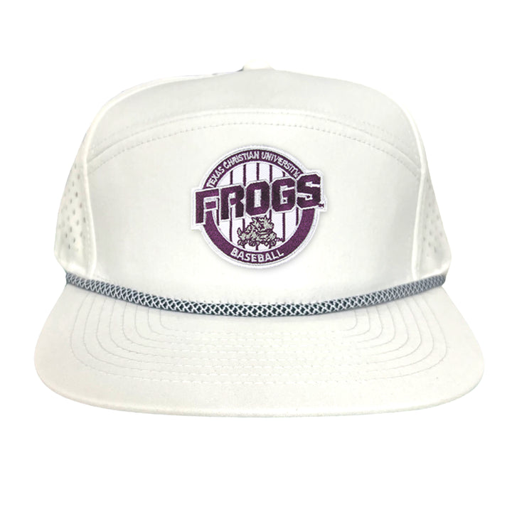 TCU / Frogs Pinstripe Circle / Hats / 216 / TCU017 / MG