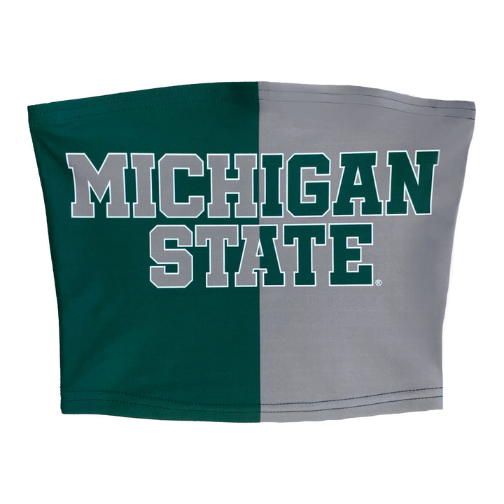 Michigan State Two Tone Tube Top