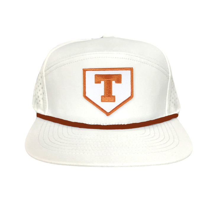 Texas Baseball Block T Home Plate / Hats / 011 / CT