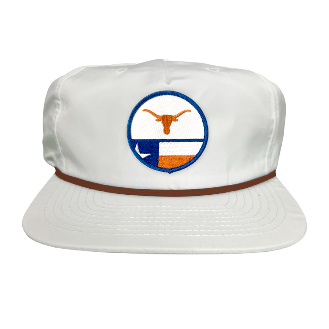 Texas Longhorns Circle Steer Head State Flag / 241 / Hats / MM
