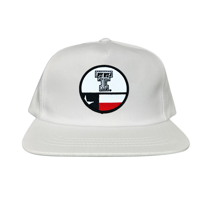 Texas Tech Logo Circle Flag / Hats /  257 / TXTECH045 / MM