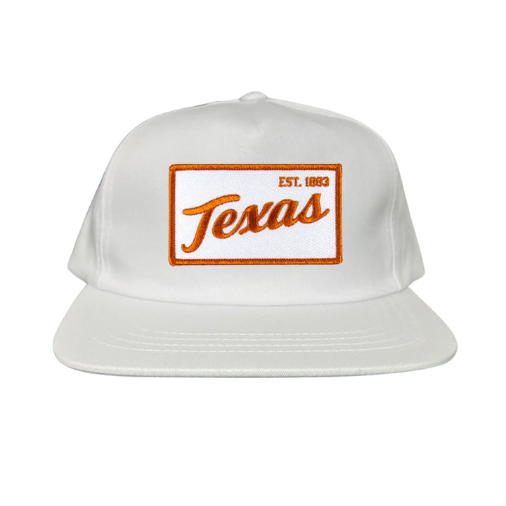 Texas Longhorns Texas EST 1883 Script / Curved Bill Mesh Snapback / 169 / UT