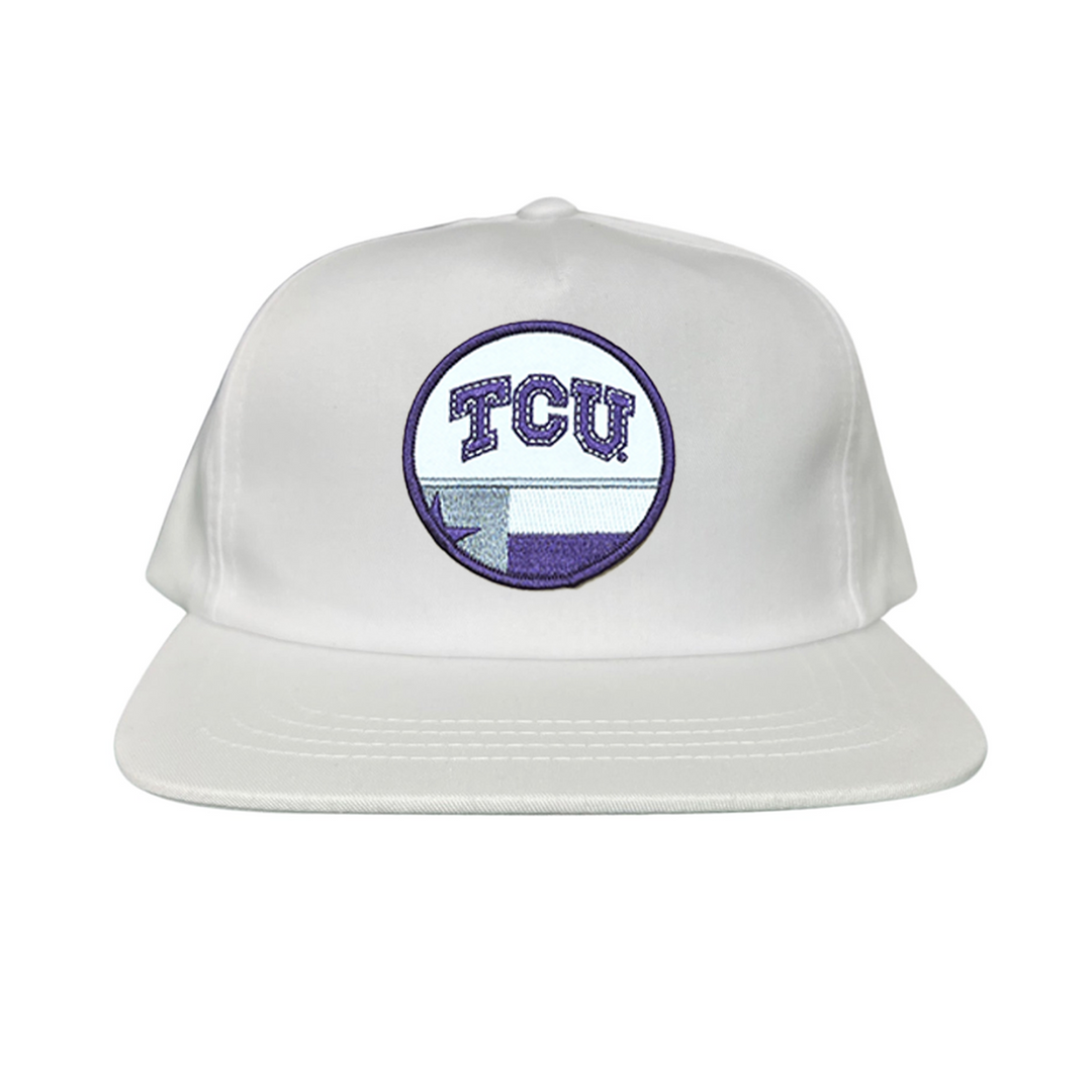 TCU Logo w/h State Flag / Hats / TCU034 /  247 / MM