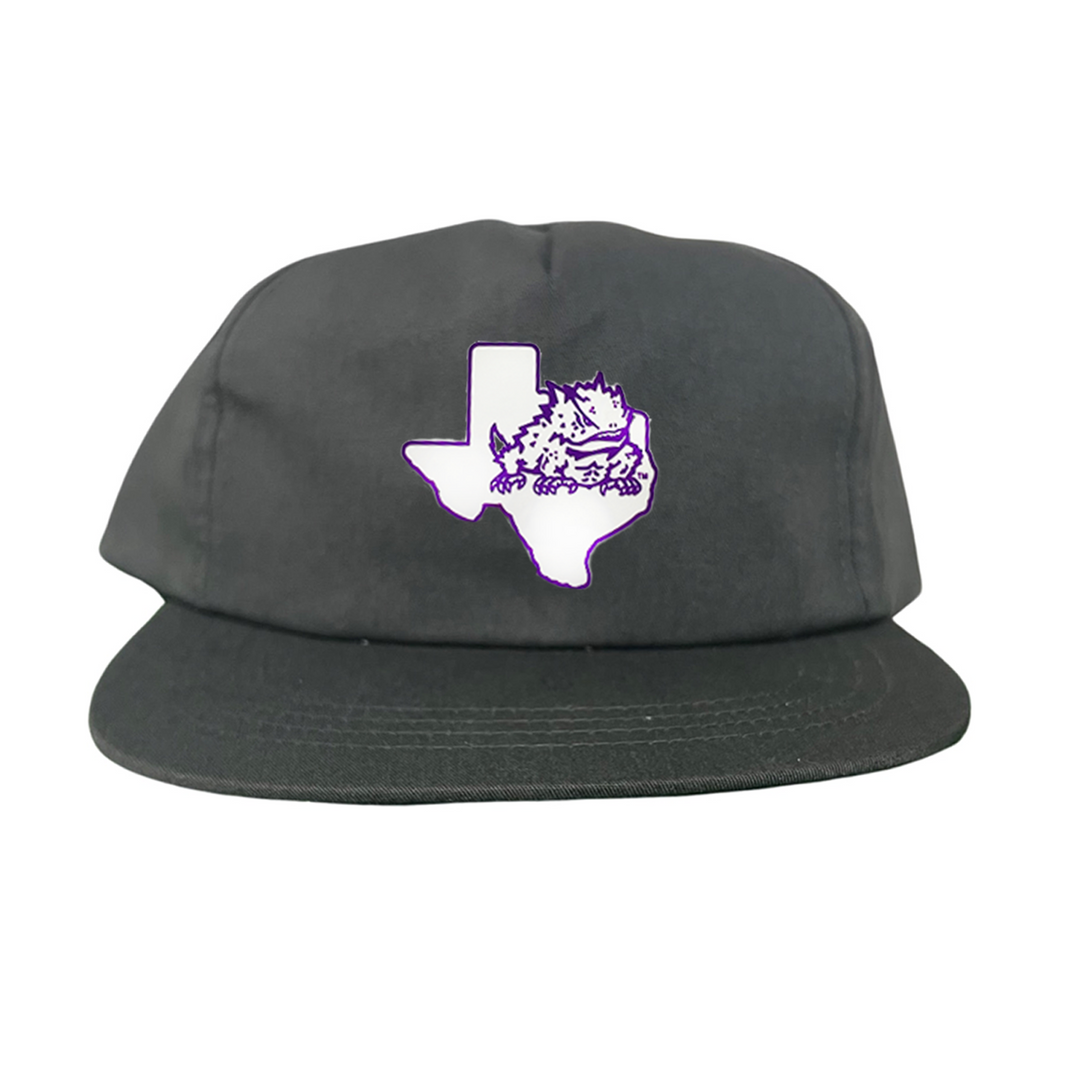 TCU State Horned Frog Rubber Patch / Hats / TCU098 /  266 / MM