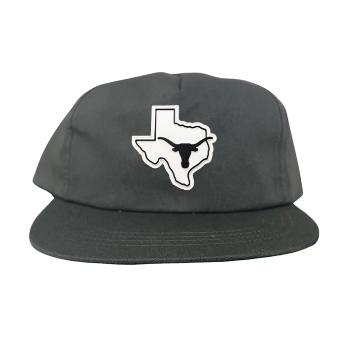 Texas Longhorns Black White Steer Head State Rubber Patch / Hats / 235 / UT9064 / MM