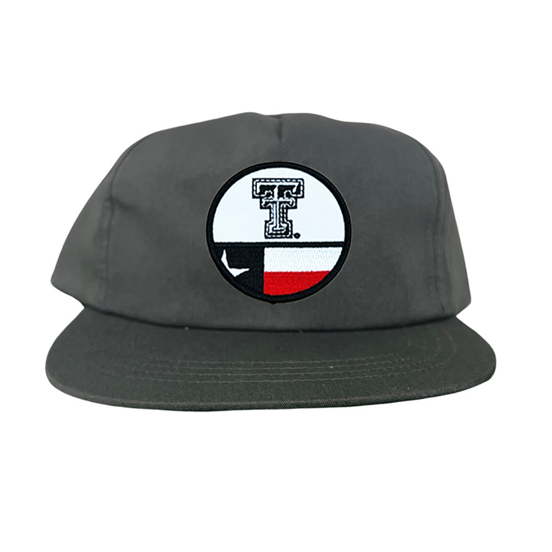 Texas Tech Logo Circle Flag / Hats /  257 / TXTECH045 / MM