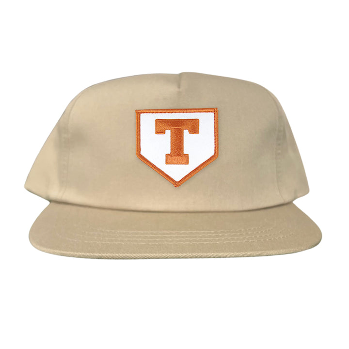 Texas Baseball Block T Home Plate / Hats / 011 / CT