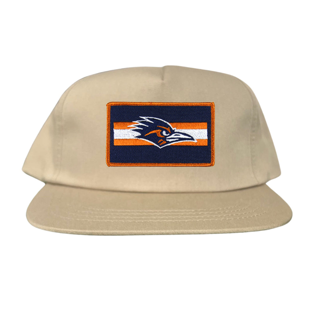 UTSA Rectangle Stripe Roadrunner / Hats / 153 / UTSA007