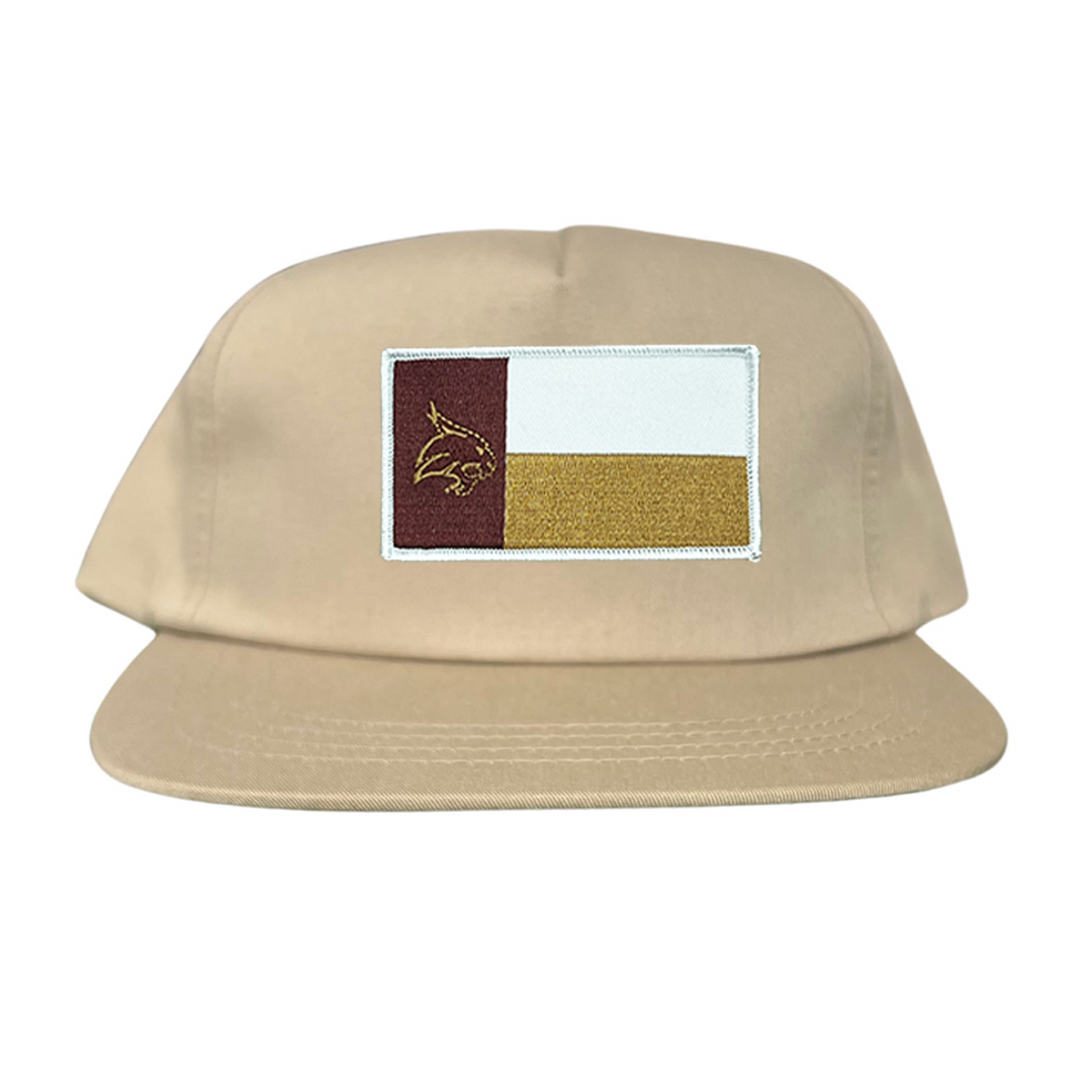 Texas State Bobcats State Flag / Hats / 259 / TXST076 / MM