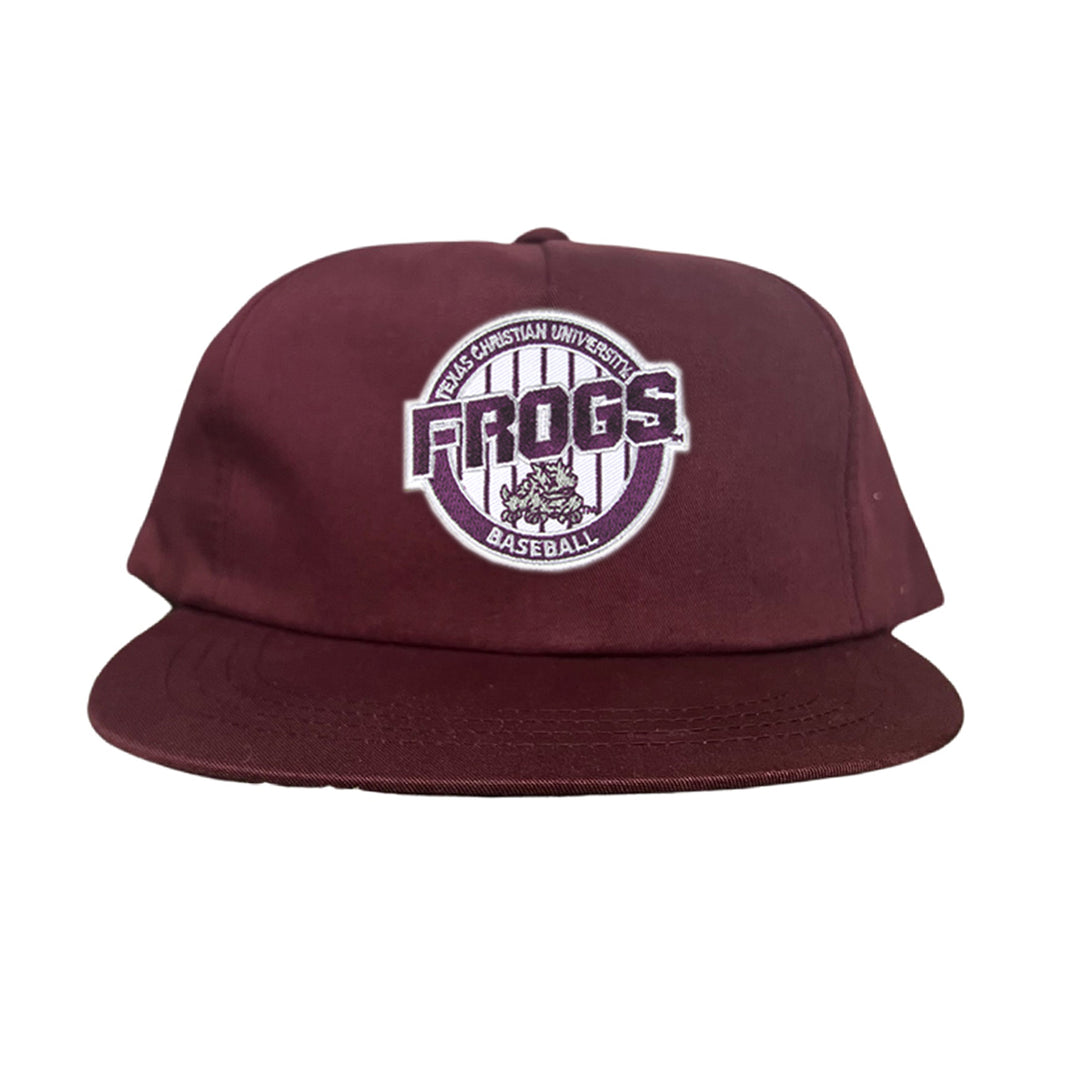 TCU / Frogs Pinstripe Circle / Hats / 216 / TCU017 / MG