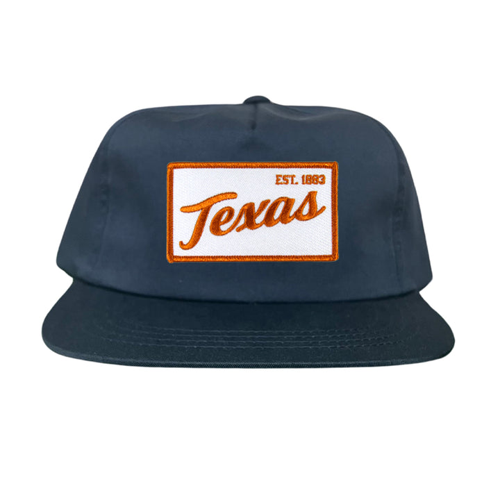 Texas Longhorns Texas EST 1883 Script / Curved Bill Mesh Snapback / 169 / UT