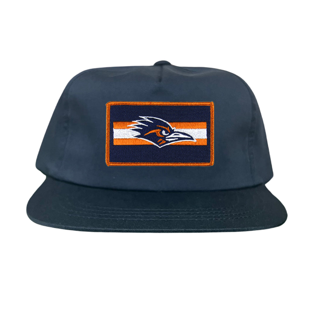 UTSA Rectangle Stripe Roadrunner / Hats / 153 / UTSA007