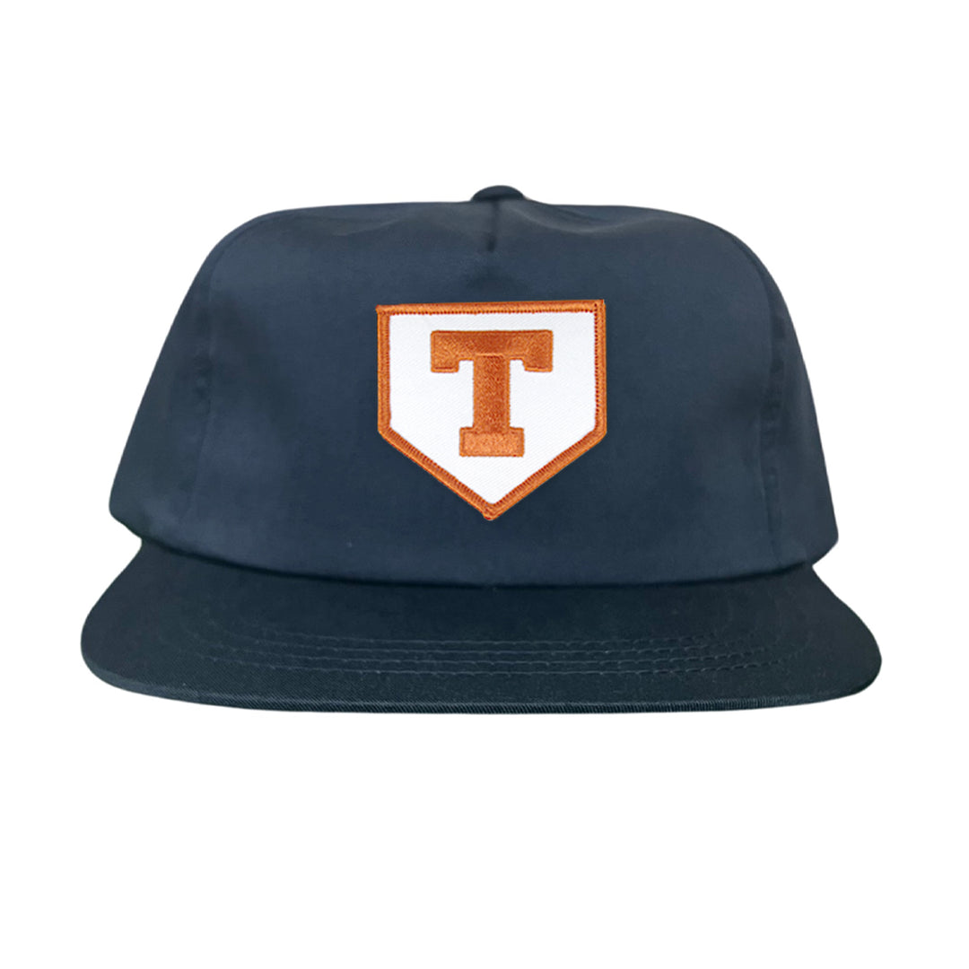 Texas Baseball Block T Home Plate / Hats / 011 / CT