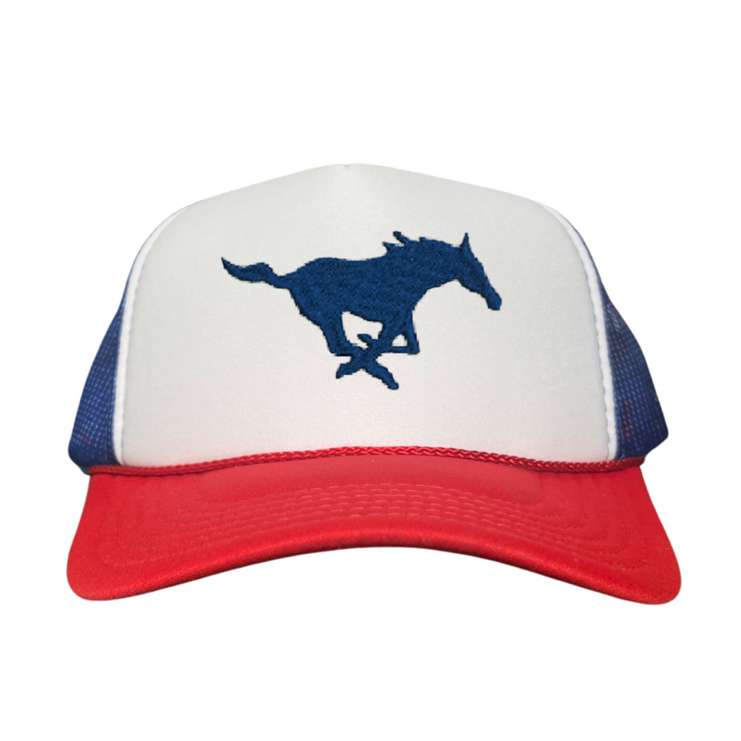 SMU Mustang Embroidered  Hats / SMU1048 / MM