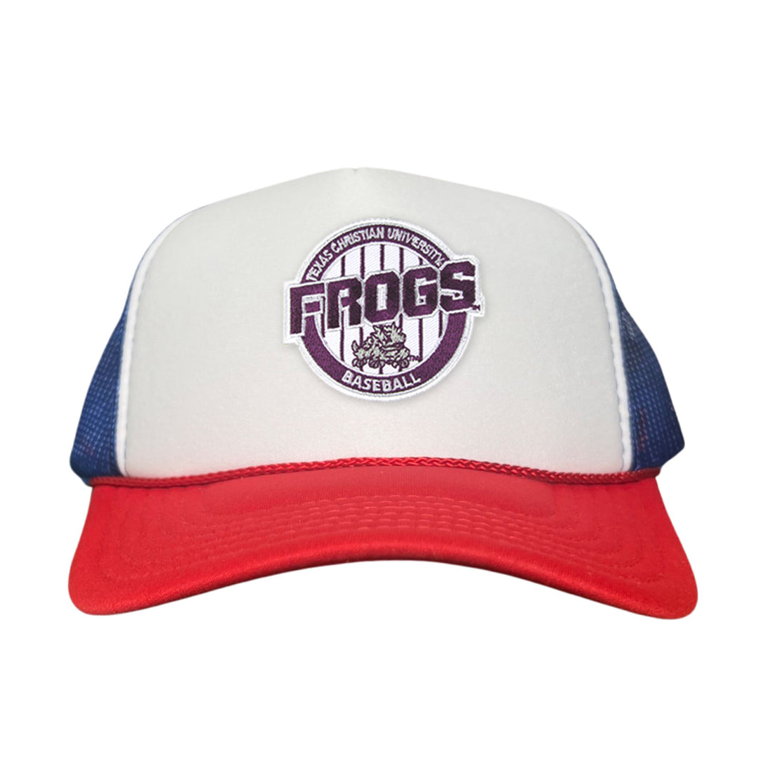 TCU / Frogs Pinstripe Circle / Hats / 216 / TCU017 / MG