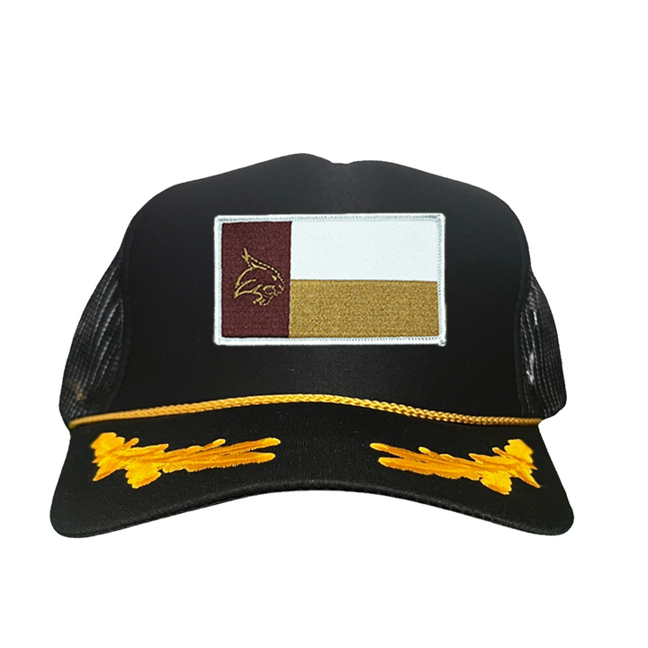 Texas State Bobcats State Flag / Hats / 259 / TXST076 / MM